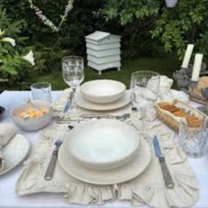 White Color Chinnese Dinner set