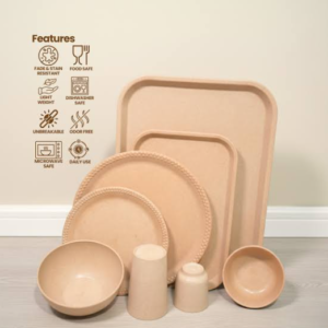 Milky color Dinner Set